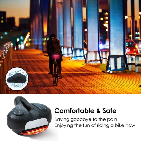 Prodigen-Comfort-Gel-Bike-Seat-for-Women-or-Men-Bicycle-Saddle-Replacement-Padded-Soft-High-Density-Memory-Foam-with-Dual-Shock-Absorbing-Rubber-Ball...Riding.jpg