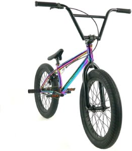 Elite 20 inch & 18 inch BMX Bicycle Destro Model Freestyle Bike - 4 Piece Cr-MO Handlebar