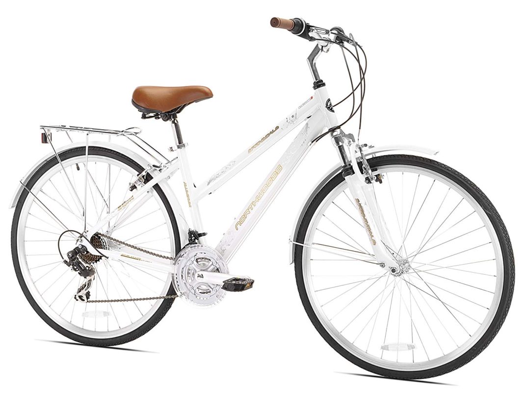 Kent Springdale Women's Hybrid Bicycle, White