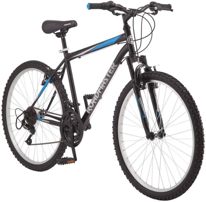 Roadmaster - 26 Inches Granite Peak Men's Mountain Bike, Black Blue