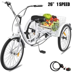 Happybuy 26inch Adult Tricycle