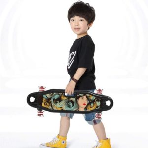 Standard Skateboards Skateboard Four-Wheel Skateboard Children 6 to 15 Years Old Beginner Scooter Small Fish Plate Freestyle Scooter Gift
