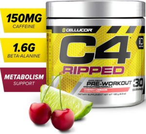 C4 Ripped Pre Workout Powder Cherry Limeade