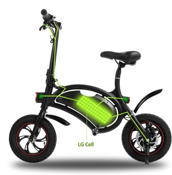 Folding Electric Bicycle-LG cell