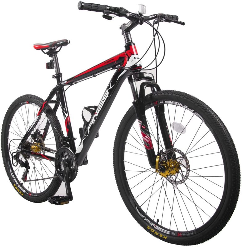 Merax Finiss 26-inches Aluminum 21 Speed Mountain Bike with Disc Brakes