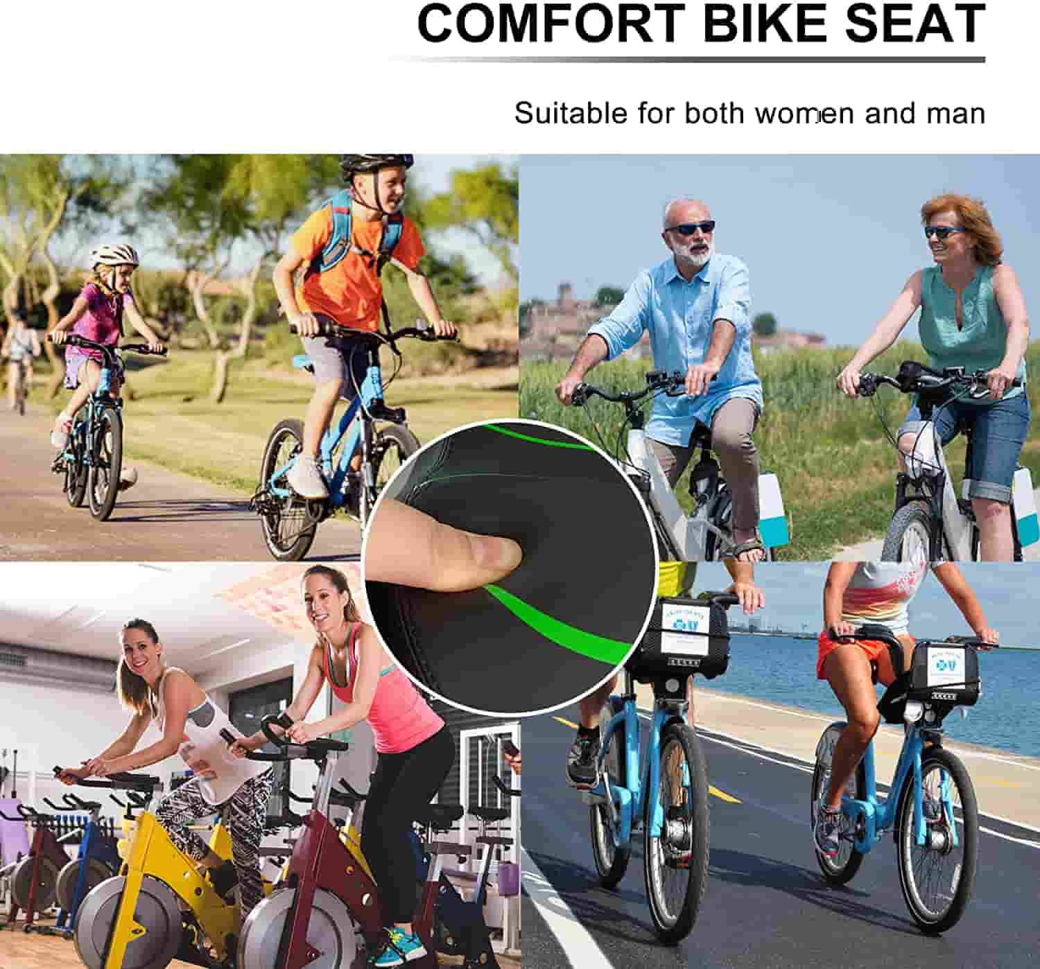 Best Gel Bike Seat Cover for Men or Women