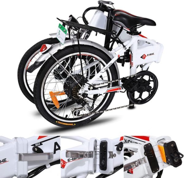 Hurbo Folding Electric Bike -folding