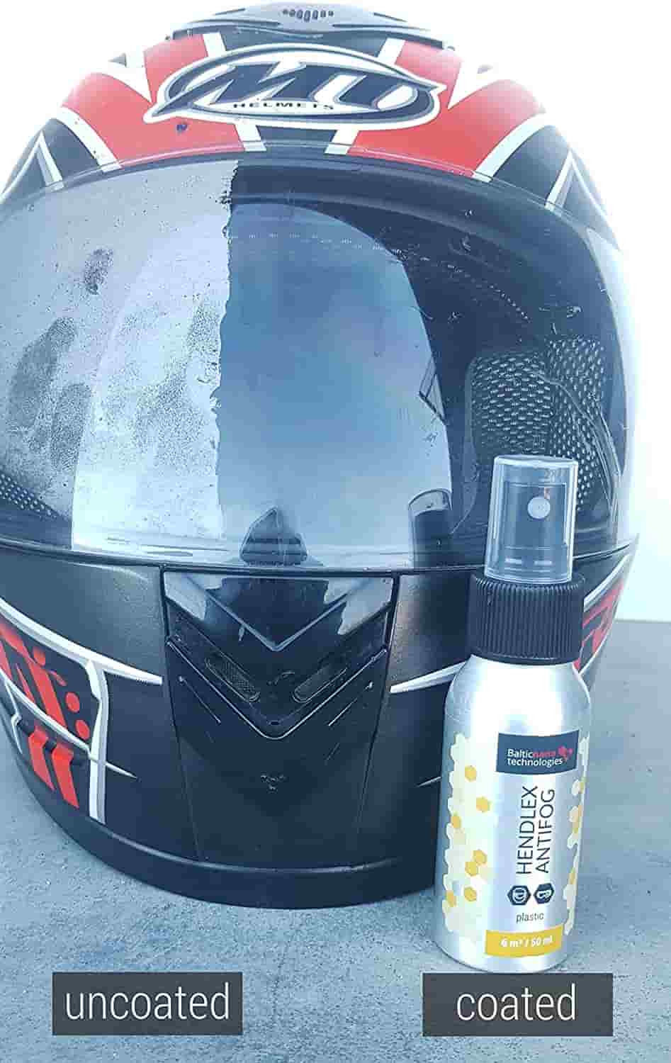 Motorcycle Helmet Shield Cleaner