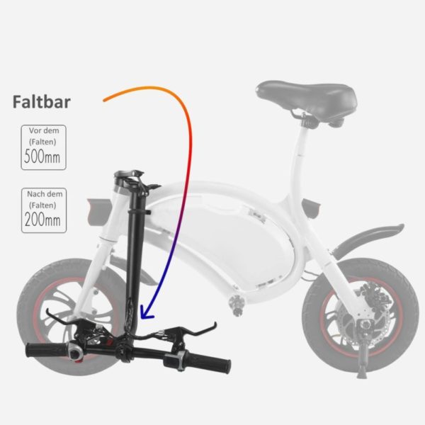 350W Folding Electric Bicycle-faltbar
