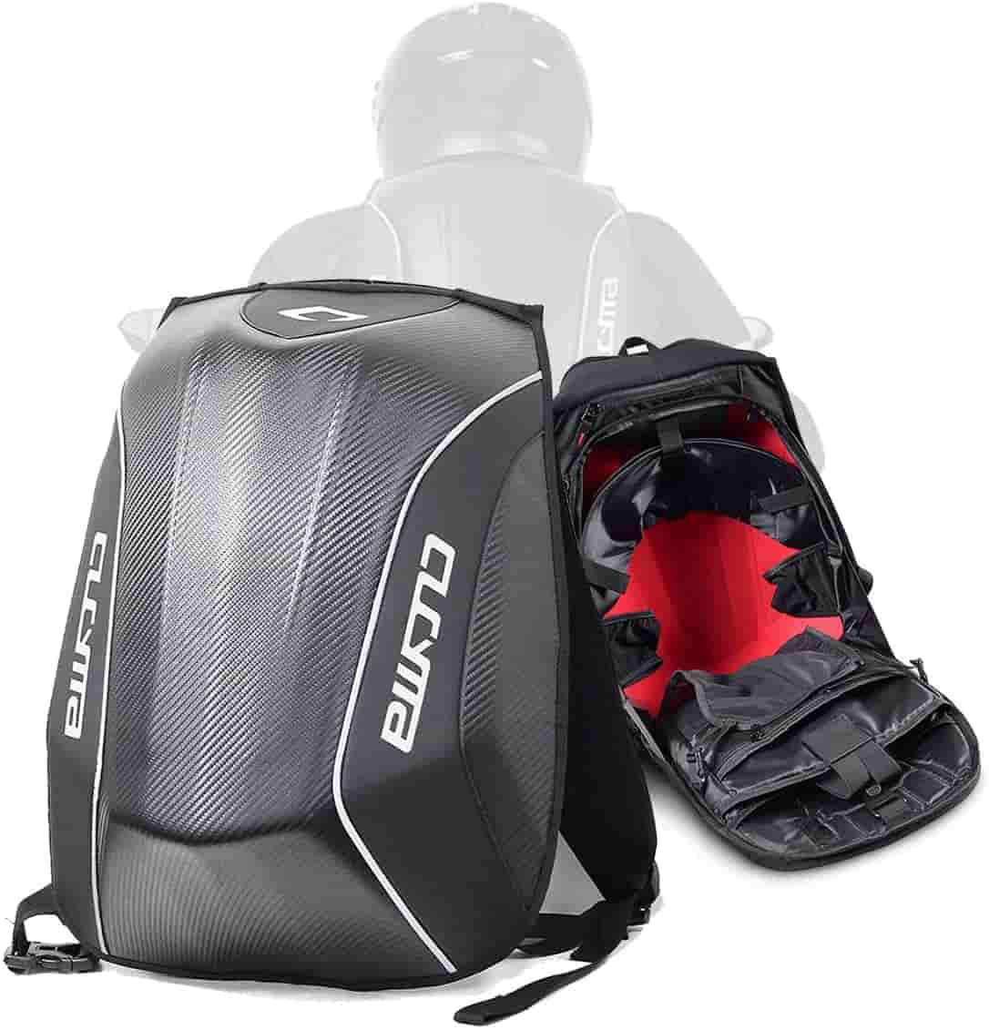 Motorcycle Backpack Carbon Fiber