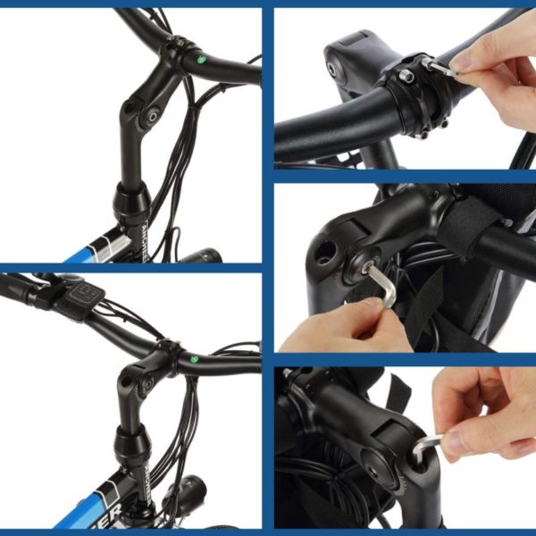 ANCHEER Folding Electric Mountain Bike-l key
