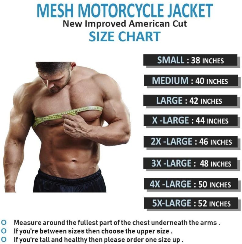 How to Pick the Best Hot Weather Motorcycle Jacket Size