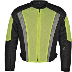 Men Motorcycle Mesh Race Jacket with CE Protection