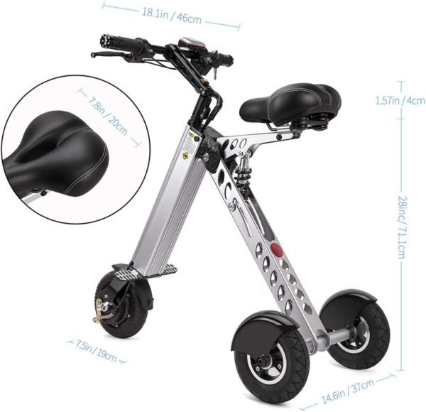 TopMate ES30 Electric Scooter Mini -size