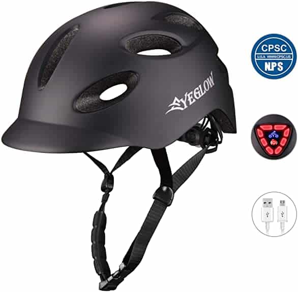 EyeGlow Adult Bike Helmet