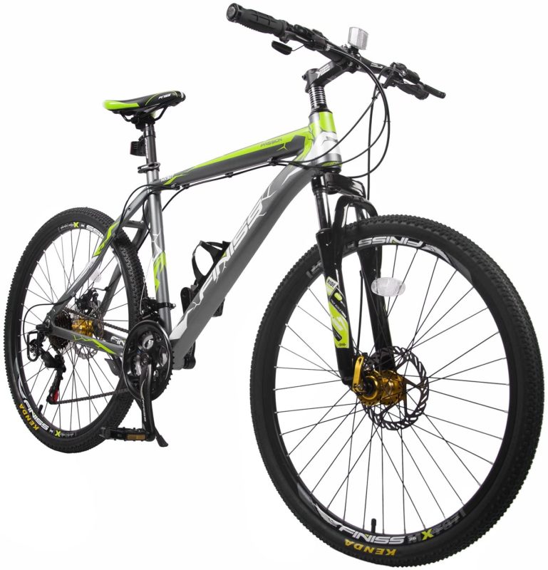 Merax Finiss 26 inches Aluminum 21 Speed Mountain Bike with Disc Brakes