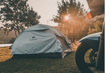 motorcycle camping gear
