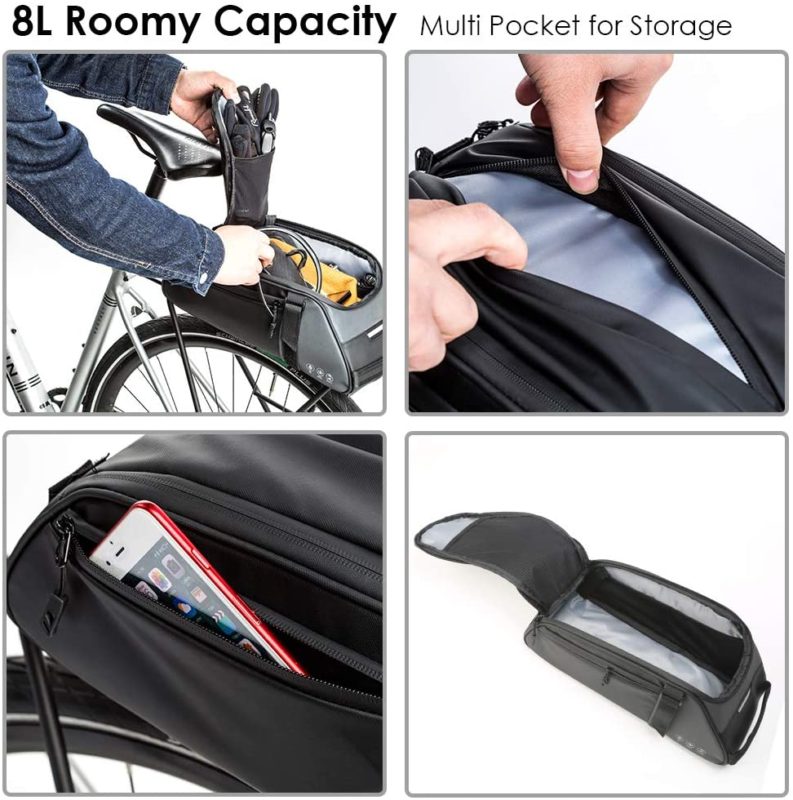 Best Bike Trunk Bag Decide On Storage Capacity