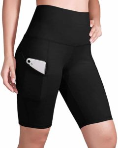 ODODOS Women's Out Pockets High Waisted Workout Shorts