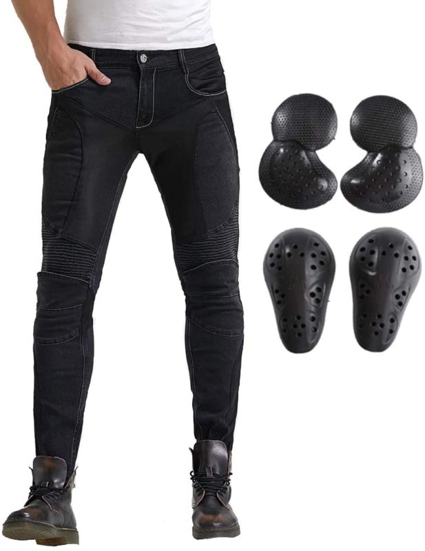 Summer Mesh Motorcycle Riding Jeans
