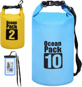 Waterproof Dry Bag All Purpose Dry Sack 3-Pack