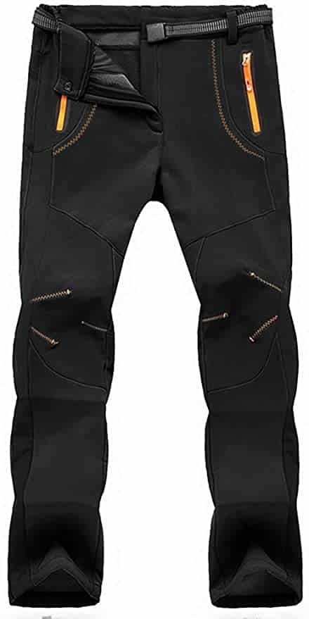 Waterproof Hiking Mountain Pants with Belt