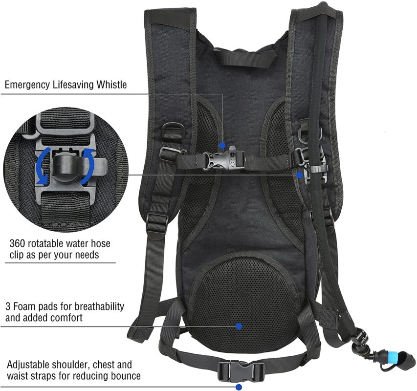 Padded straps Best Biking backpack