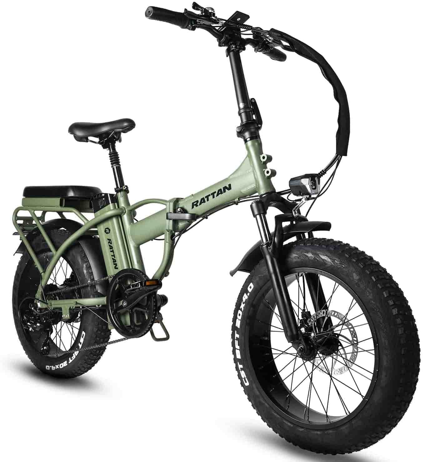 Rattan 48V 500W or 750W Electric Bike for Adults Folding Bikes