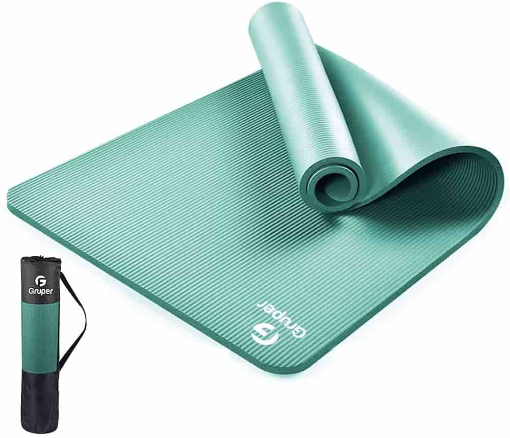 Gruper Thick Yoga Mat Non-Slip Exercise & Fitness Mat