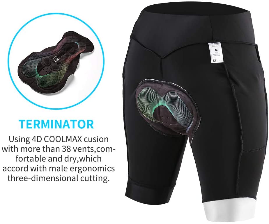 How important is the padding in the best cycling shorts for men