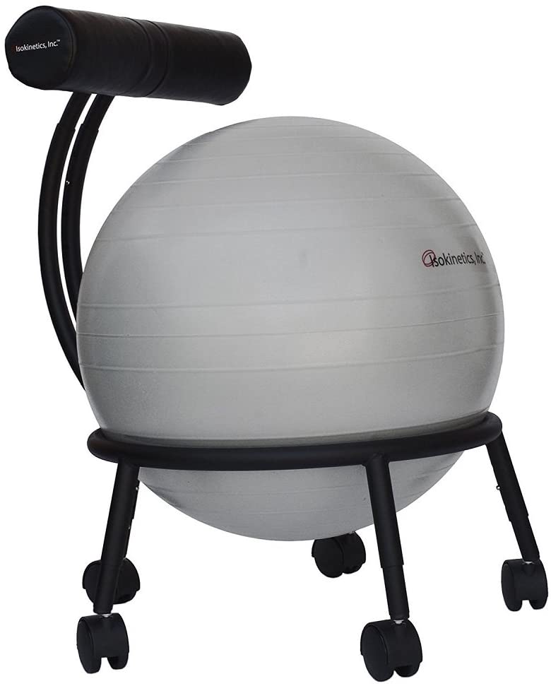 Isokinetics Inc. Brand Adjustable Fitness Ball Chair