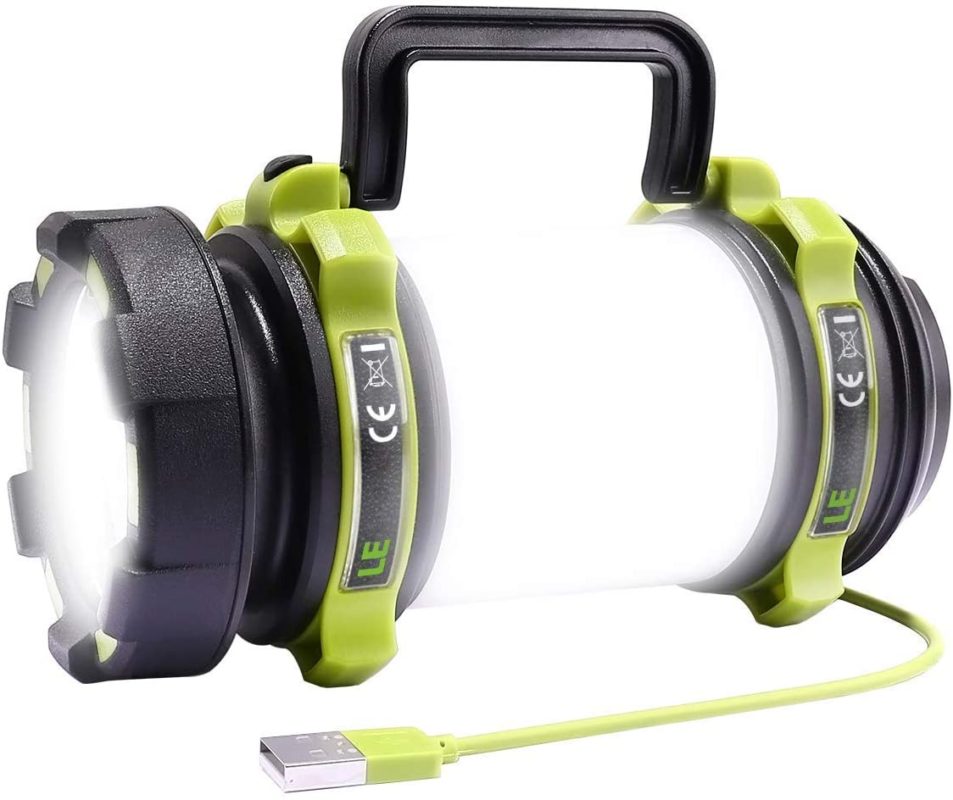 LE LED Camping Lantern Rechargeable brightest