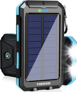 Solar Charger 20000mAh YOESOID Portable