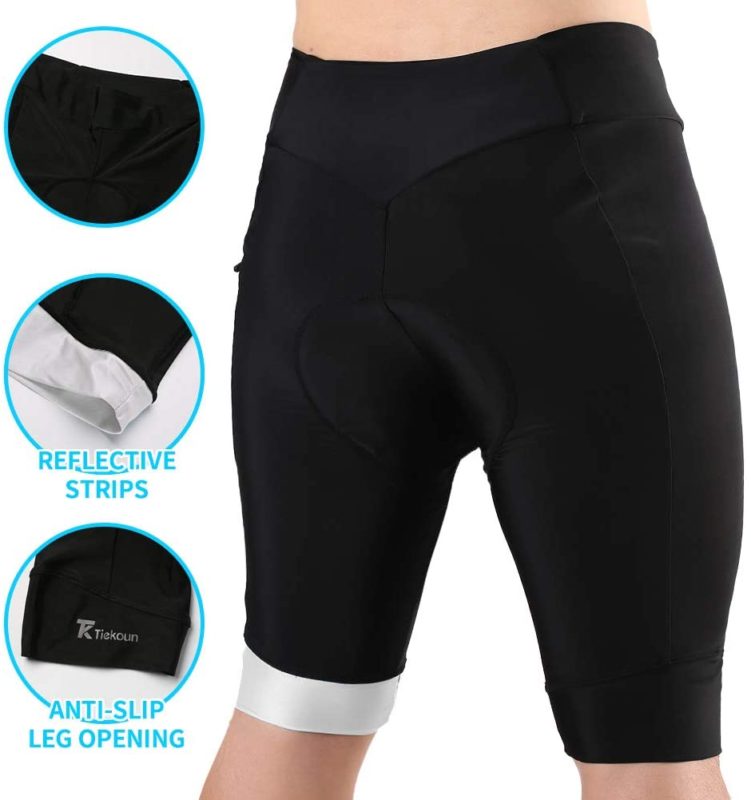 Which materials are the best cycling shorts for men made from