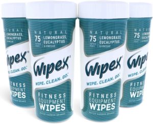 Wipex Natural Wipes for Fitness in Lemongrass