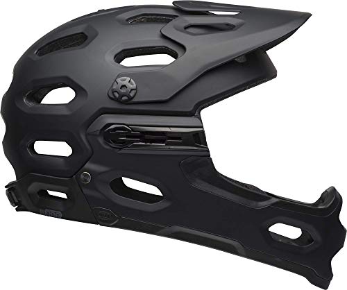 BELL Super 3R MIPS Adult Mountain Bike Helmet – Matte Black/Gray (2021), Medium