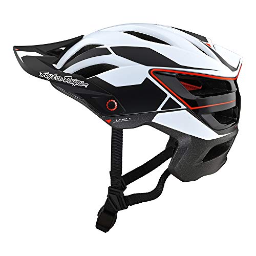 Troy Lee Designs Adult | All Mountain | Mountain Bike Half Shell A3 Helmet Proto W/MIPS (White, MD/LG)