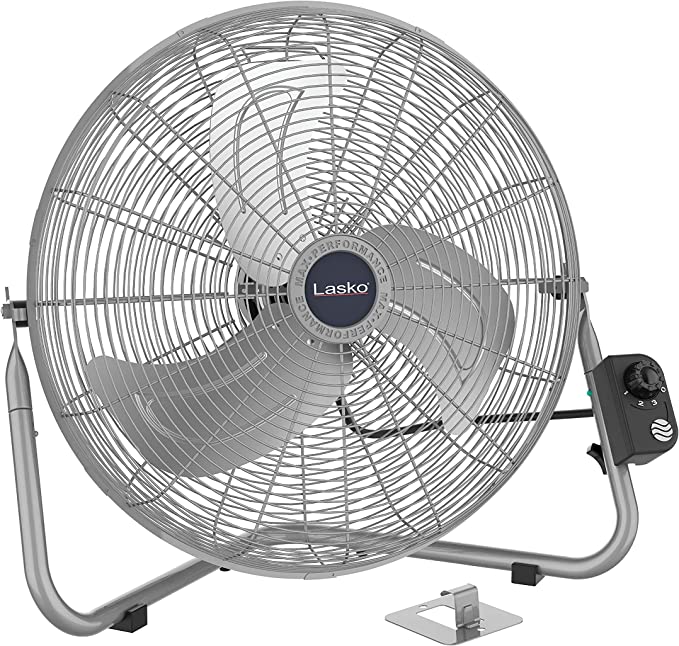 Lasko 20″ High-Velocity QuickMount, Easily Converts from a Floor Wall Fan